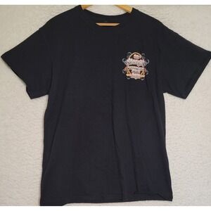 Sturgis Motorcycle Rally T-Shirt Size L/XL 2021 Black See Measurements 1699
